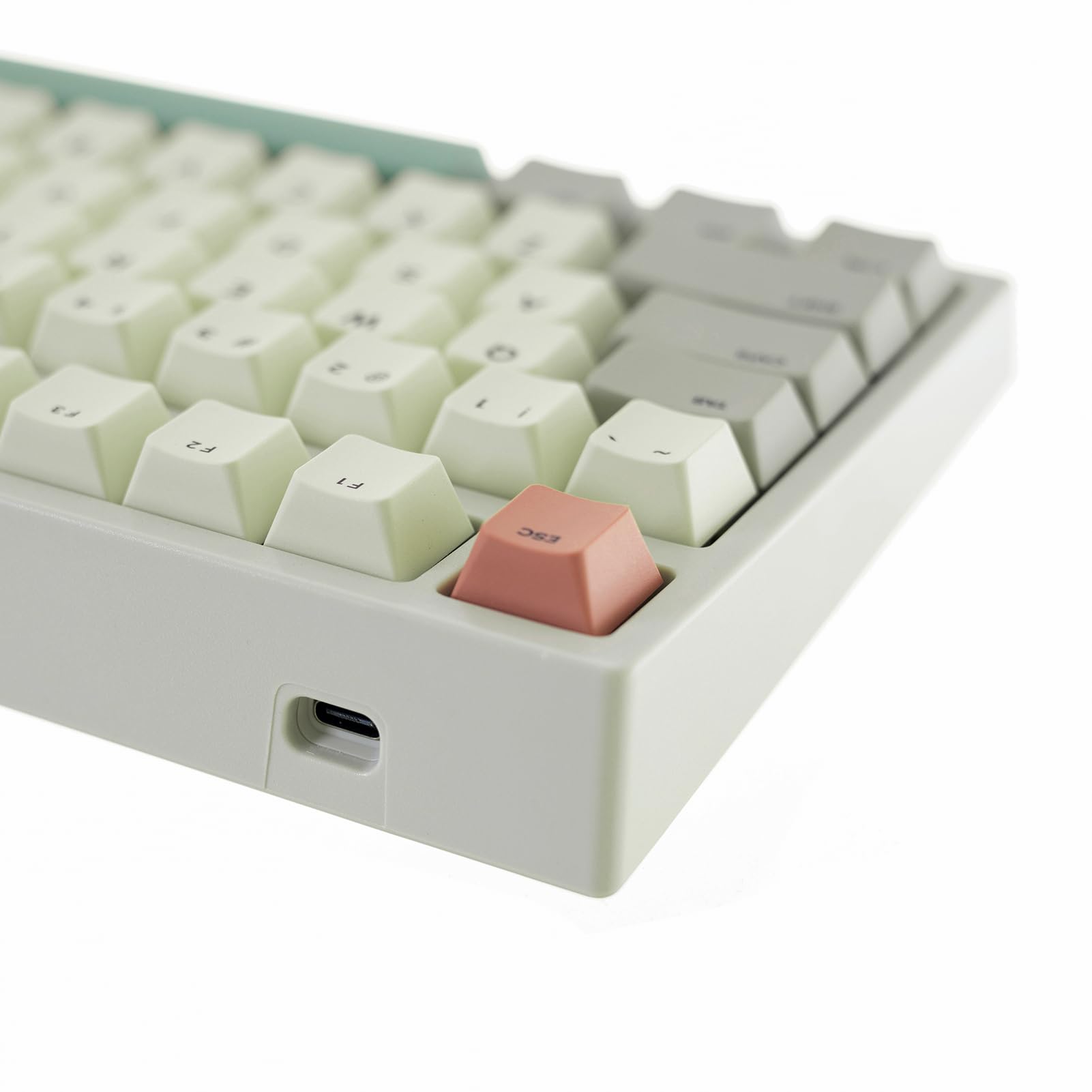 Gk Gamakay Tk75 Se 75% Mechanical Keyboard With Knob Control, Hot Swap Rgb Bluetooth 5.0/2.4Ghz Wireless/Usb C Wired Pbt Cherry