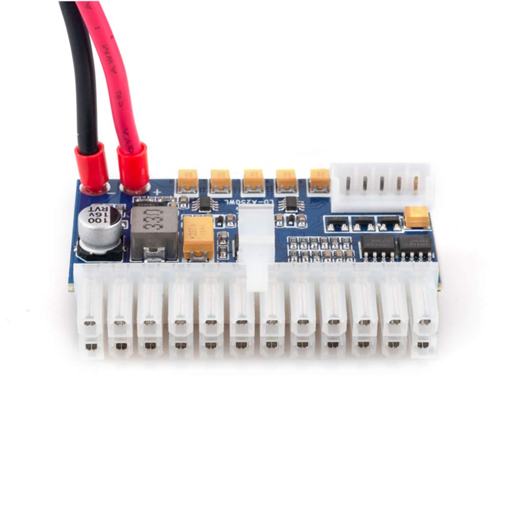 Rgeek 24Pin Dc Atx Psu 12V Dc Input 250W Peak Output Switch Dc Dc Atx Pico Psu Mini Itx Pc Power