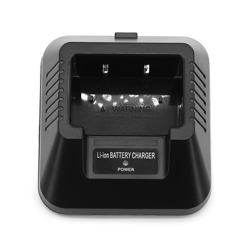 Newashan Desktop Charger Replacement For Baofeng Radio Bf F8Hp Uv 5R 5Ra 5Rb 5Rc 5Rd 5Re 5Rg Uv 82 Dm 5R Tyt Th F8 Walkie Talkie