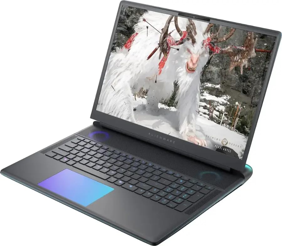 Area-51 Gaming Laptop (Intel 24-Core Ultra 9 275Hx, Rtx 5090, 18 Wqhd 300Hz, 96Gb Ddr5, 4Tb Gen4 Ssd, Rj45, Wifi 7, Backlit Kb,