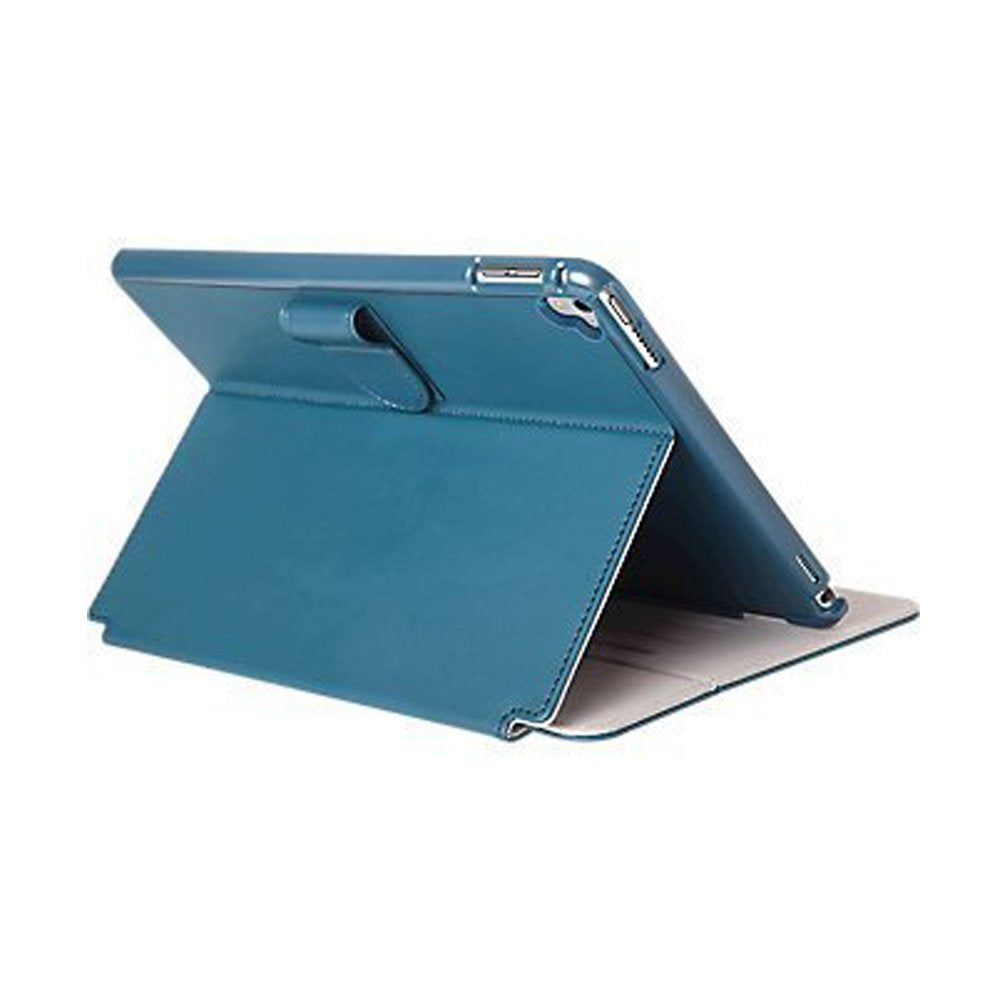 Verizon Oem Tablet Leather Folio Case For Apple Ipad Air 2 - Blue Retail Packaging