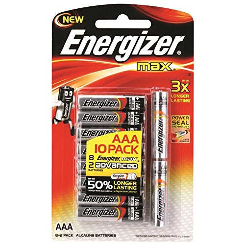 Energizer Max 10Xaaa Alkaline Battery (E92Bp10)