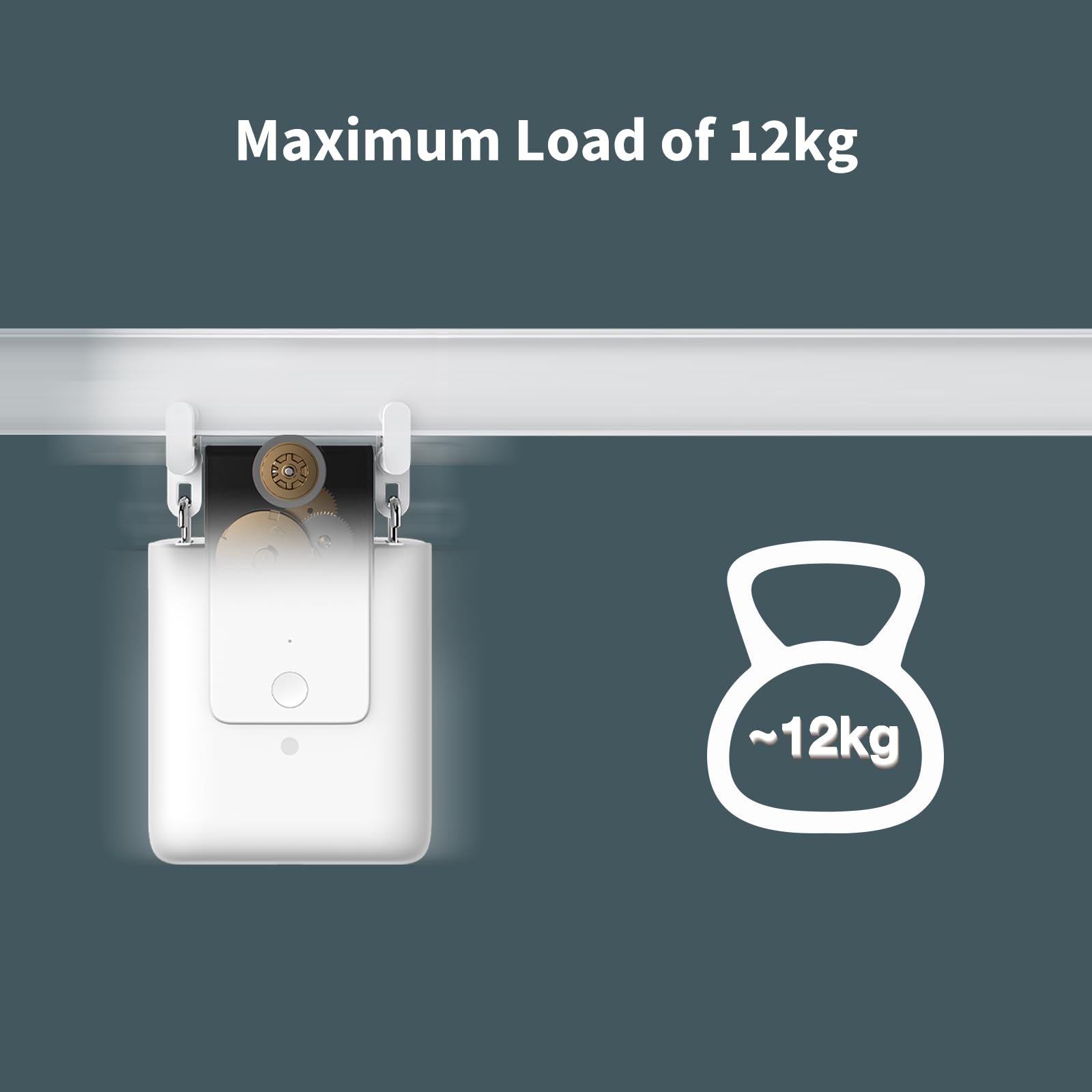 Aqara Smart Curtain Motor E1(Track Version, 1 Pack), Requires Aqara Zigbee 3.0 Hub, Electric Curtain Driver For Remote Control A