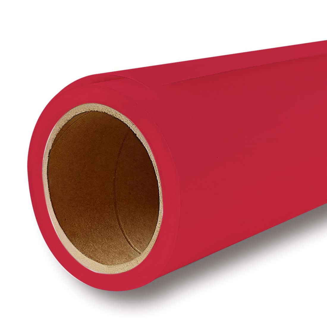 Yizhily Seamless Photogrphy Background Paper, Paper Backdrop Roll for Photoshoot, 53 x16, Scarlet