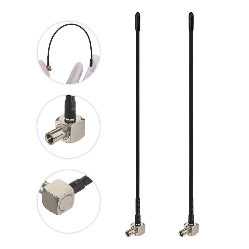 Bingfu 4G Lte Antenna Mini Soft Whip Ts9 Antenna (2 Pack) Compatible With Verizon At&T T Mobile Sprint 4G Lte Mobile Hotspot Mif
