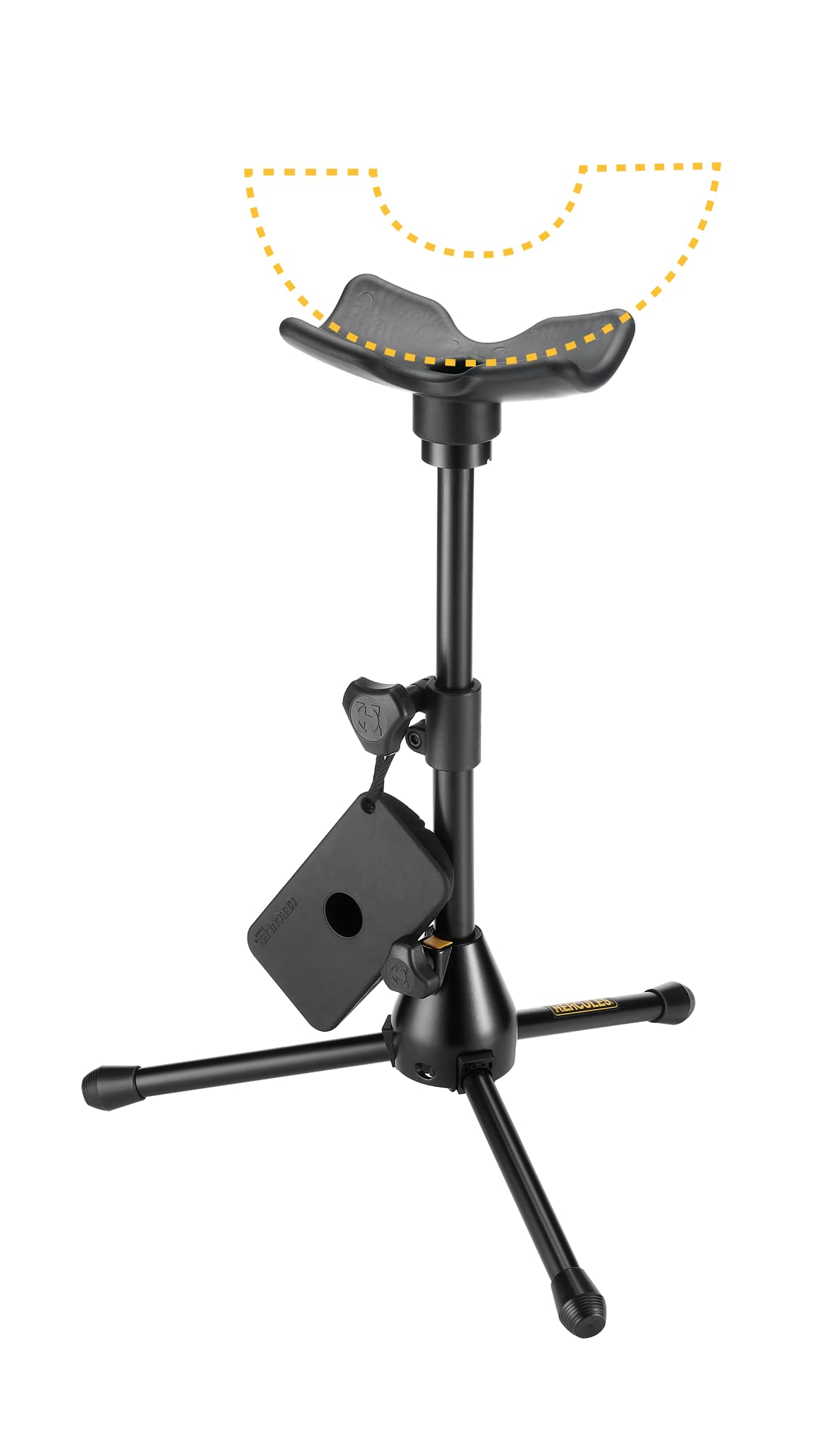 Hercules Ds553B Tuba/Euphonium Performer Stand Black