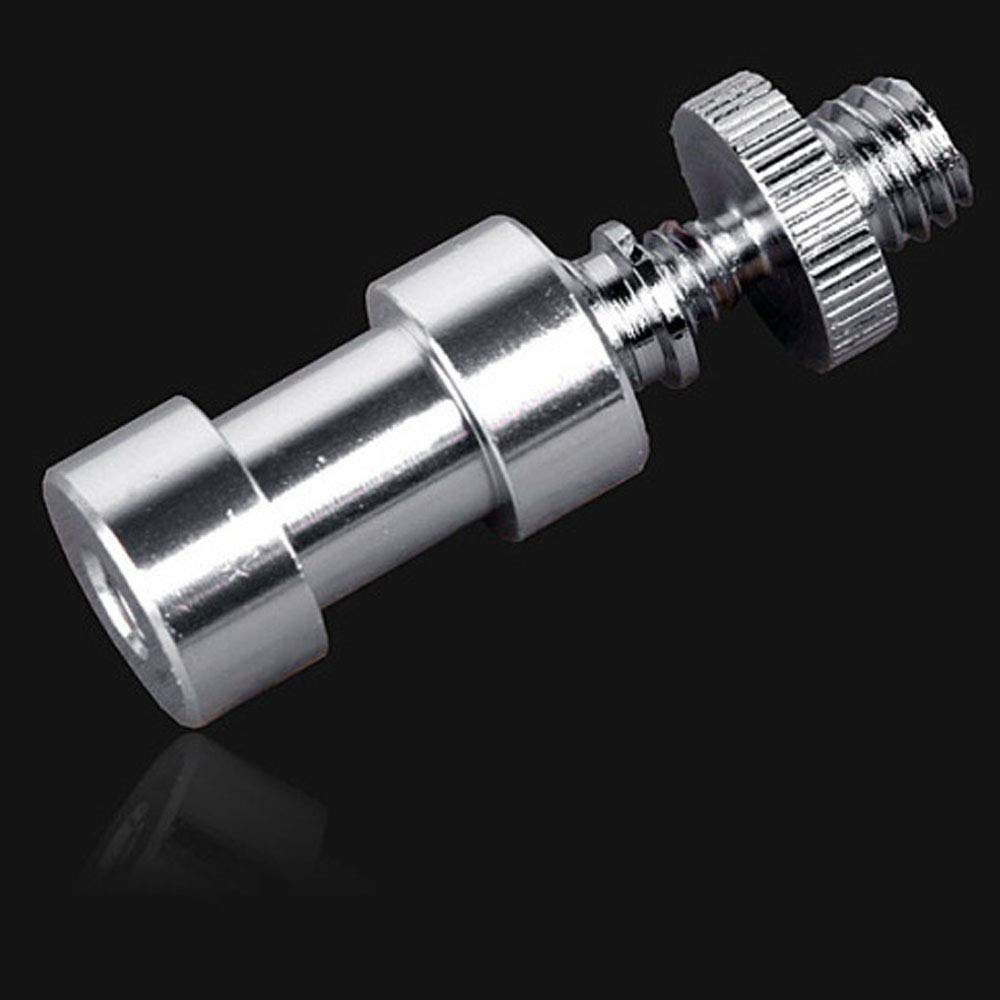 Acxico 3Set Camera Cam 1/4'' 3/8'' Tripod Screw Adapter Converter To Light Stand Holder Mount