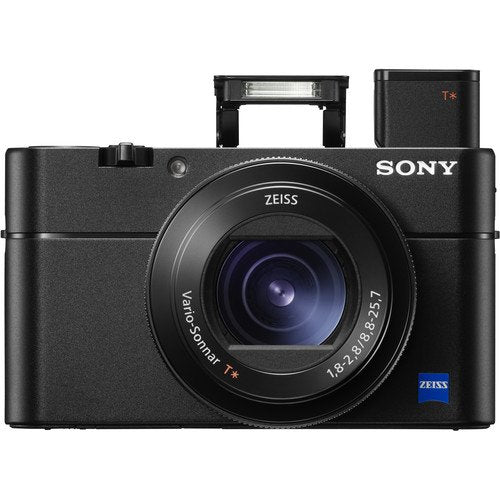 Sony Cyber Shot DSC RX100 V 20.1 MP Digital Still Camera with 3' OLED, flip Screen, WiFi, and 1� Sensor DSCRX100M5/B