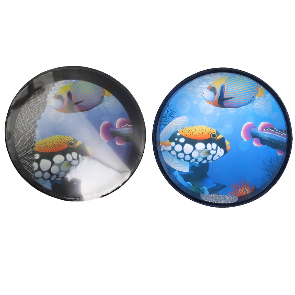EXCLUZO Percussion Instrument 10 Inch Selftuning Orff Kids Tambourine for Playing