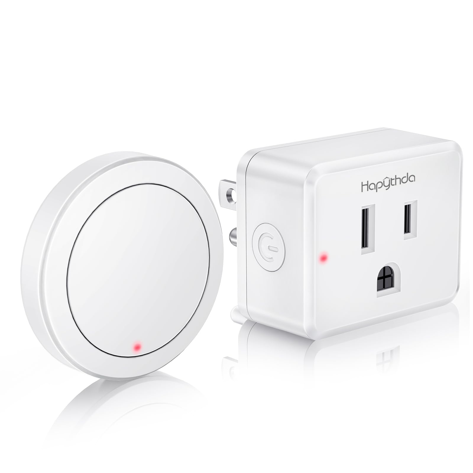 Hapythda Garbage Disposal Wireless Switch Kit, Remote Control Outlet, No Drilling On Sink Top, Air Switch Garbage Disposal, 15A/