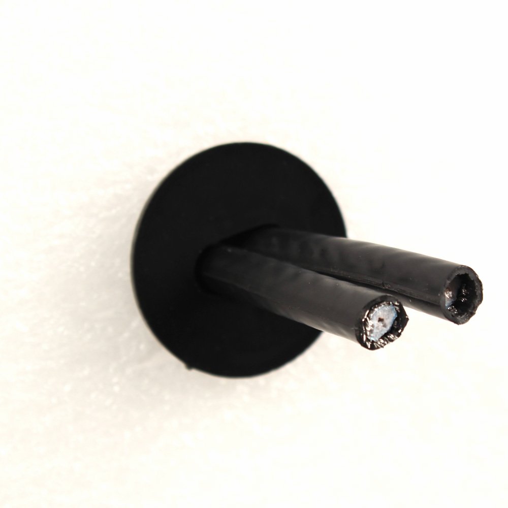 Skywalker Dual Feed Through Cable Bushings 100 Pieces (Black)