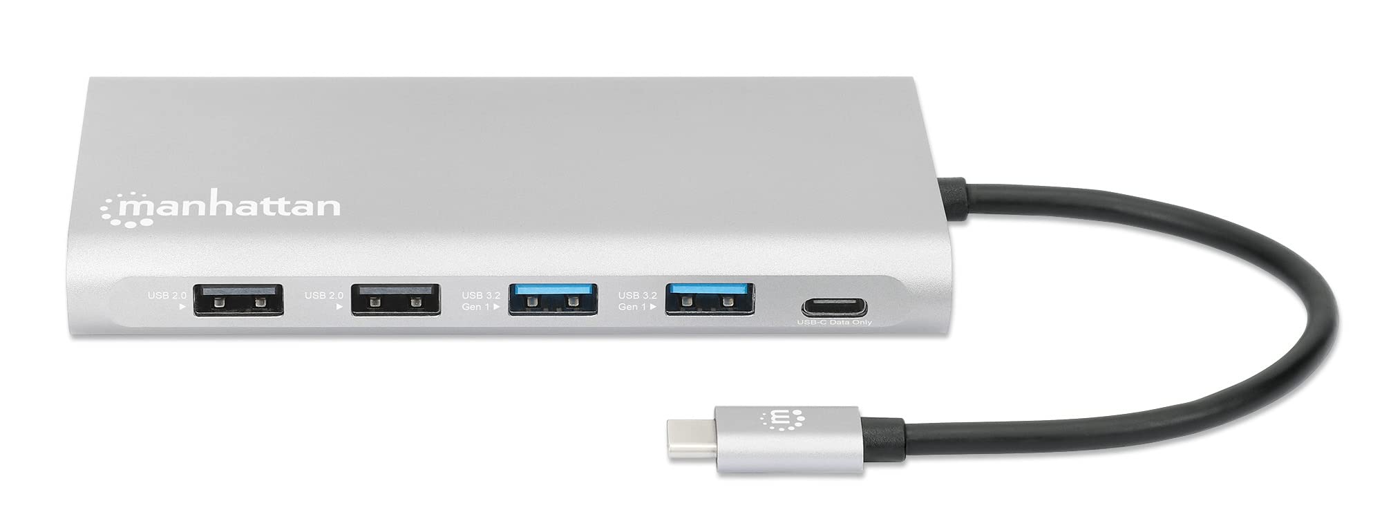 Manhattan Usb-C Pd 12-In-1 Docking Station With Mst For Three Hdmi Monitors