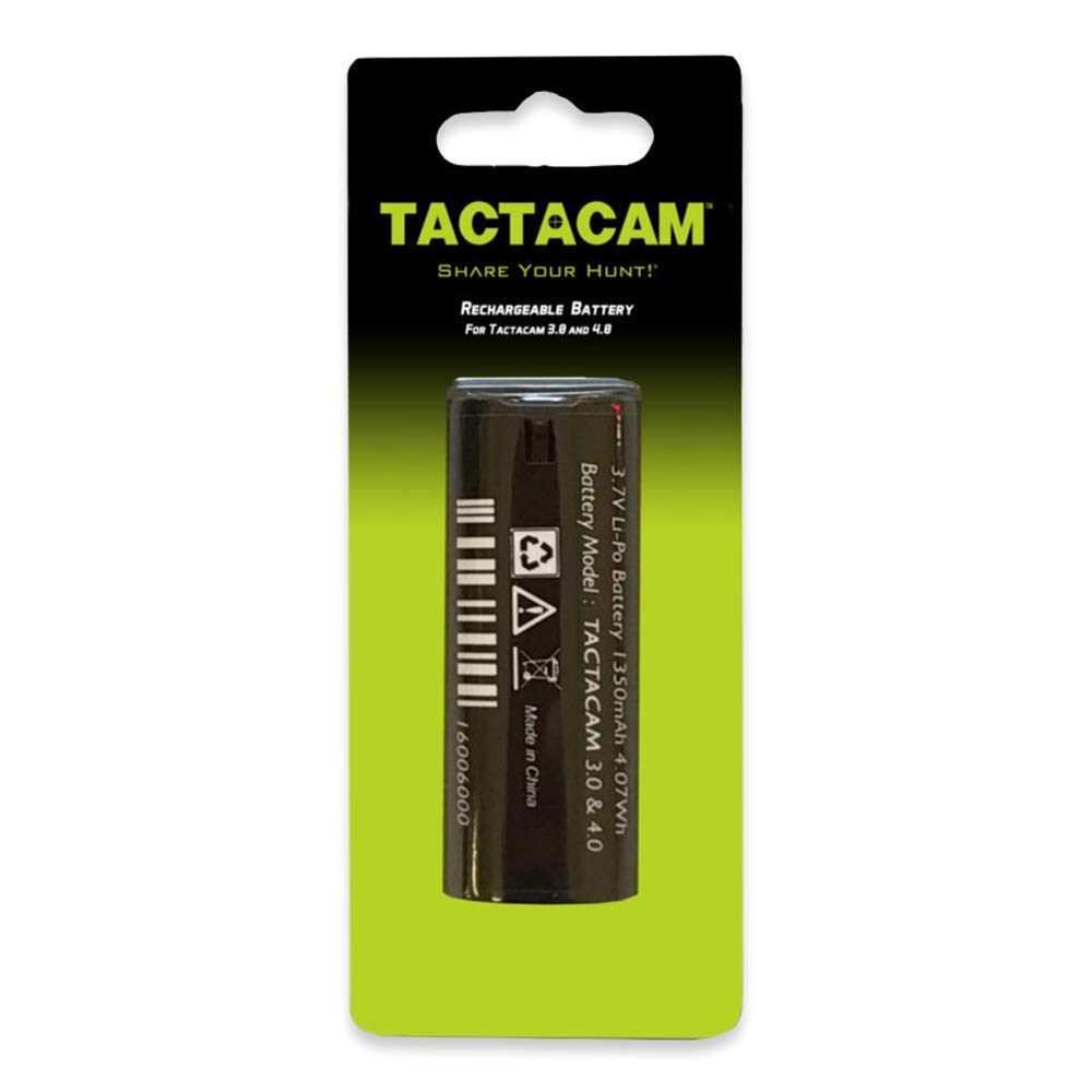 Tactacam Replacement Battery For Tactacam 5.0, 4.0 And Solo Cameras