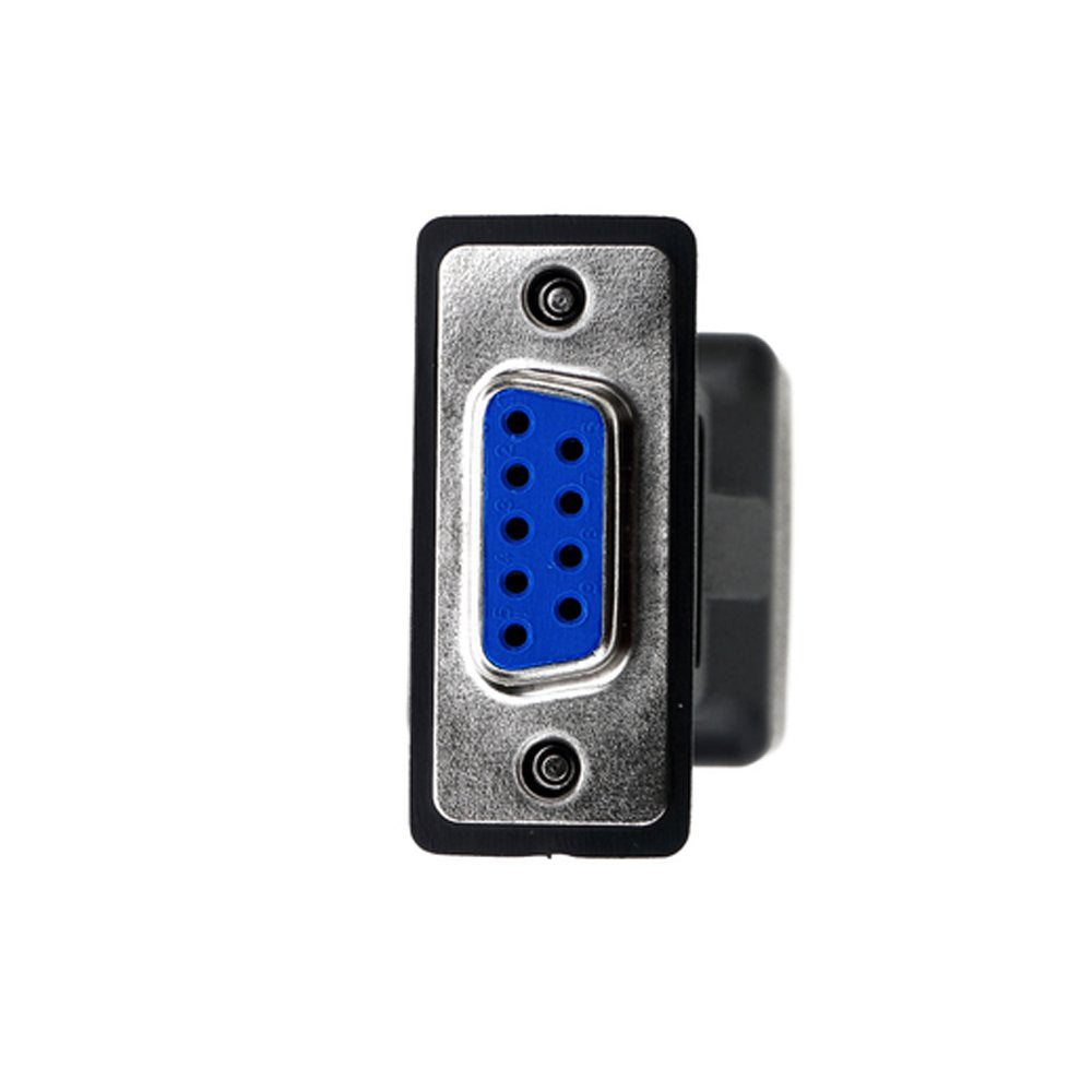 Lfhukeji Rj45 To Rs232,Db9 9 Pin Serial Port Female To Rj45 Female Cat5E/6 Ethernet Lan Extend Adapter