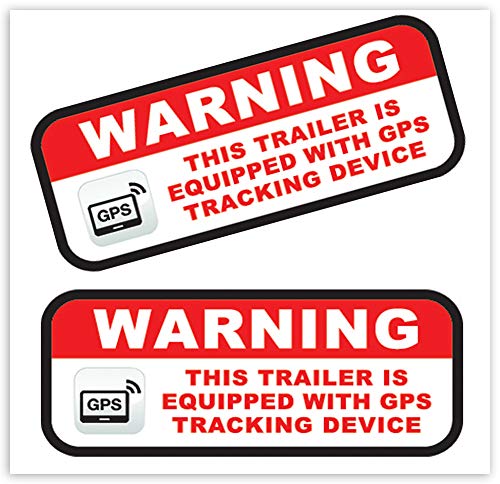 2 X Pvc Trailer Gps Tracking Control Auto B 109