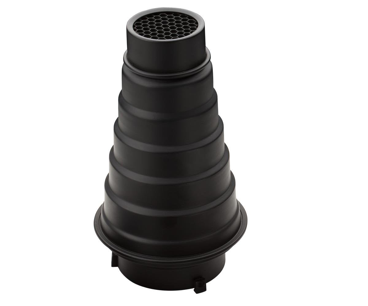 Godox Sn 01 Bowens Mount Snoot Honeycomb Grid Light Beam Tube For Witstro Ad600Bm Ad600B Universal Studio Strobe Flash (9''X3.7'