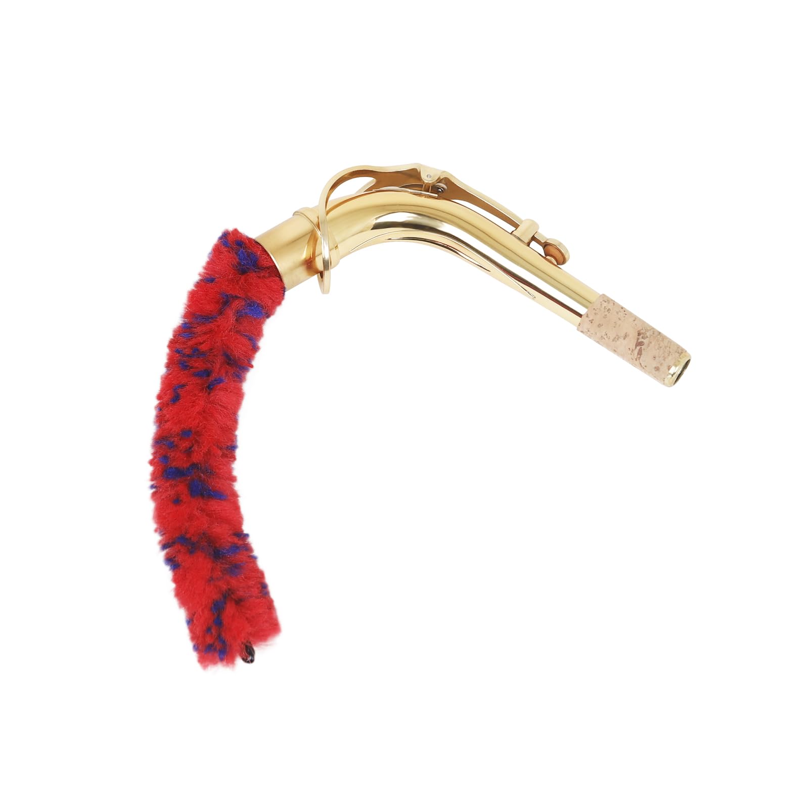 ZJchao Saxophone Bend Neck Cleaning Rod, 11.22 In Length 1.18in Diameter Sax Neck Cleaner Saxofono Maintain Care Tool for Cleani