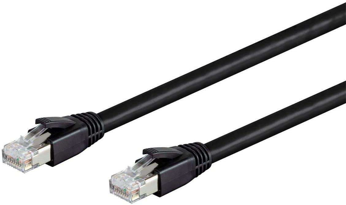 Nippon Labs Cat8 Rj45 15Ft Ethernet Patch Internet Network Lan Cable, Indooroutdoor, 24Awg Shielded Latest 40Gbps 2000Mhz, Weath