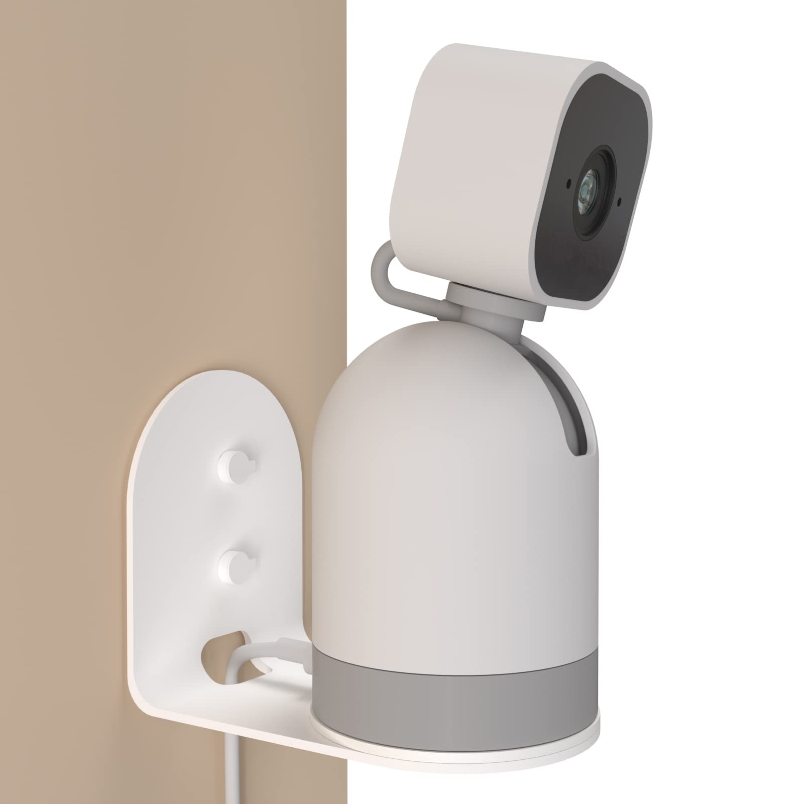 Zwolf Metal Wall Mount For Blink Mini Pan Tilt Camera, Provide Better Viewing Angles For Blink Mini Pan Tilt Mount (1 Pack