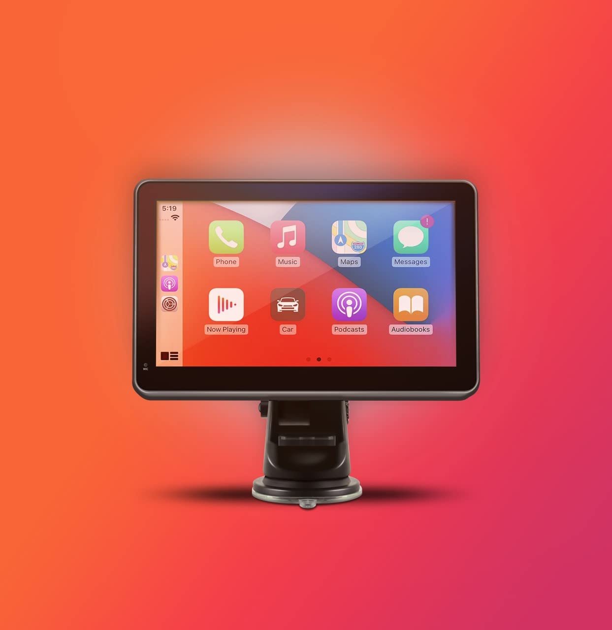 Car And Driver Intellidash Pro Wireless Apple Carplay Only 7 Ips Touchscreen With Bluetooth, Siriusxm, Siri Assistant. Dash Wi