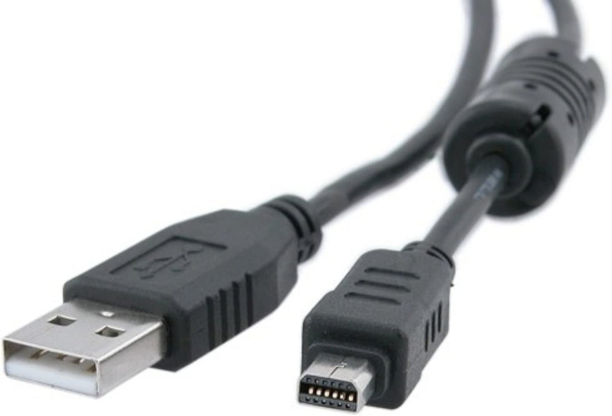 Usb Data/Charge Cable Cord For Olympus Tough Tg 310, Tg 320, Tg 610, Tg 810, Tg 820, Tg 835, Tg 850, Tg 860,Tg 870 Camera