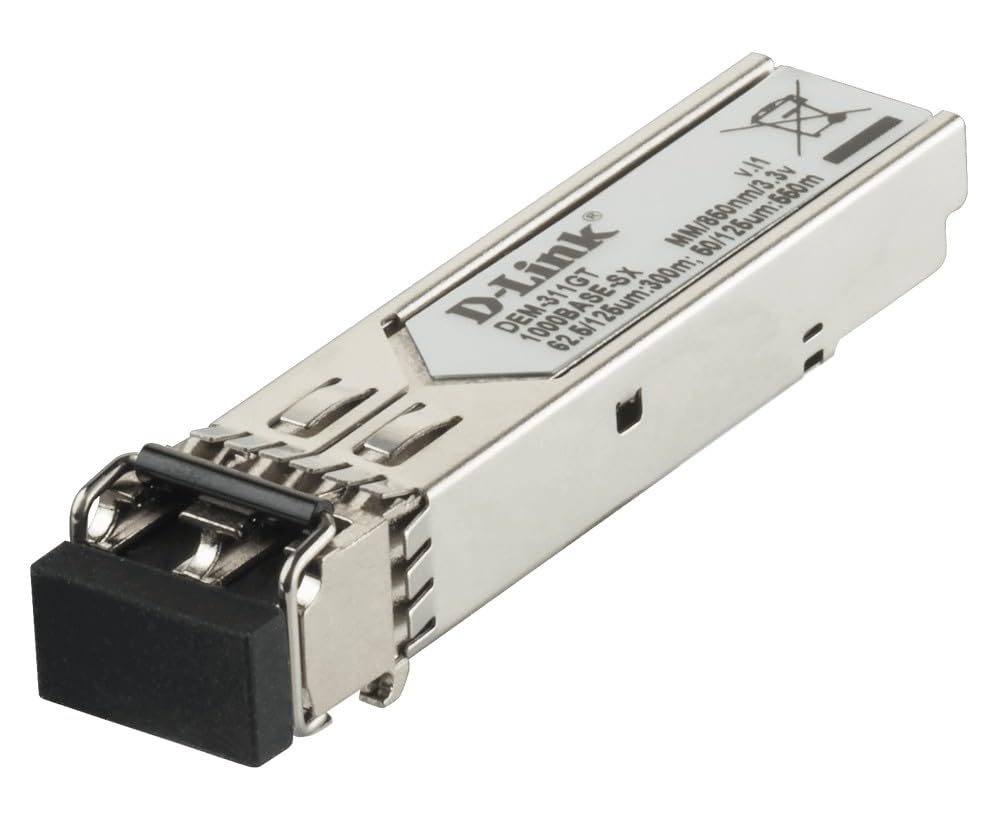 D-Link Dem-311Gt 1000Base-Sx Multimode Sfp Optical Transceiver, 0 To 70C