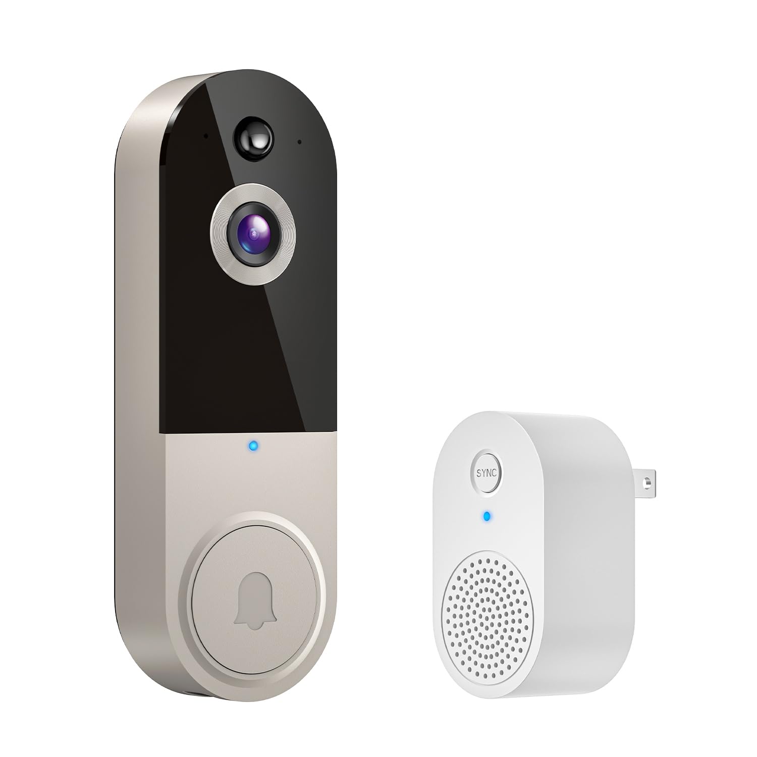 Boomchill 1080P Wireless Video Doorbell Camera With Chime, Ai Human Detection, 2 Way Talk, Live View, Night Vision, Cloud Storag