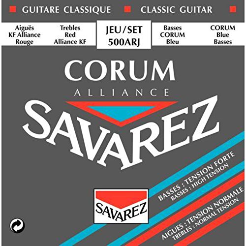 Savarez Alliance Corum Medium Tension, Classical Guitar Strings Set (Stsav50 50005)