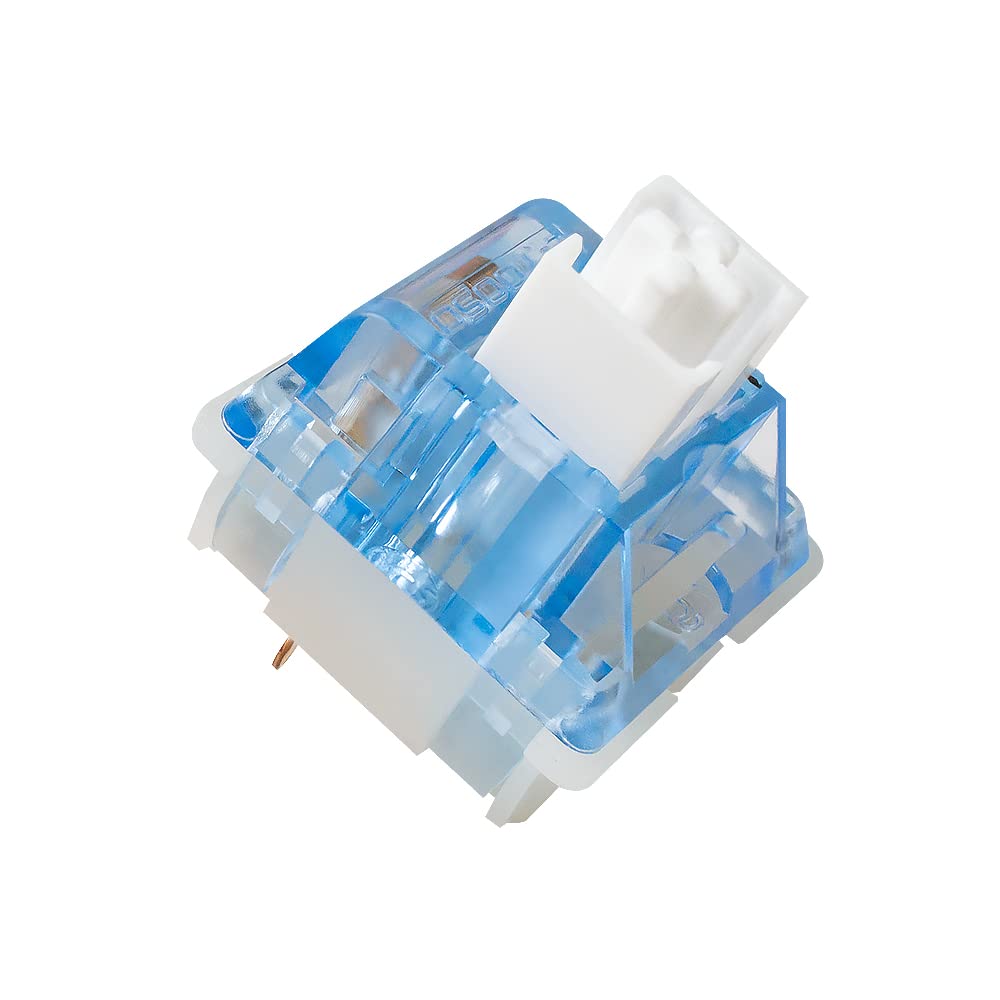 Granvela Outemu Light Blue Ocean Switches For Mechanical Keyboard 55G Force  Tactile  3 Pin   Pack 20