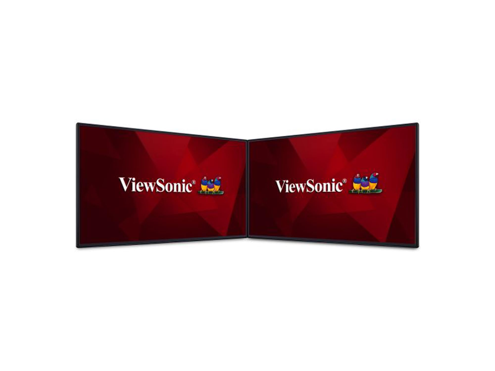 Viewsonic Vp2468_H2 24-Inch Premium Dual Pack Head-Only Ips 1080P Monitors With Colorpro 100% Srgb Rec 709, 14-Bit 3D Lut, Eye C