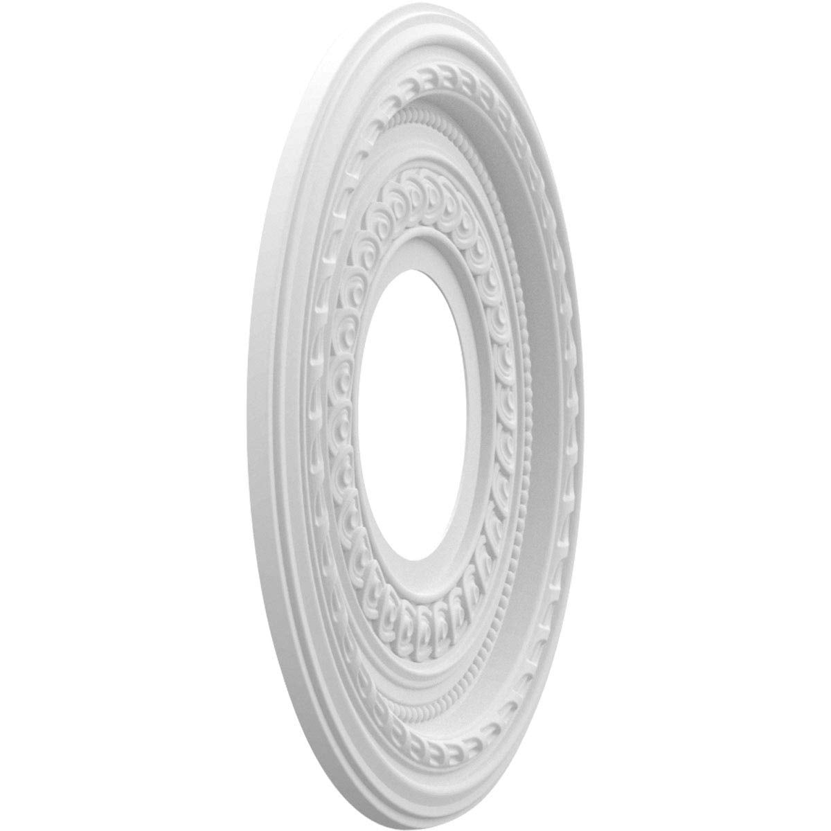 Ekena Millwork Cmp10Co Cole Ceiling Medallion, 10''Od, Unfinished