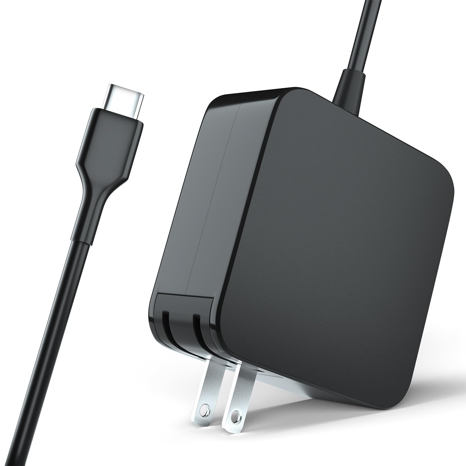 65W Usb C Power Adapter, Type C Power Pd Wall Fast Charger Replacement For Mac Book Pro, Dell Latitude, Lenovo, Huawei Matebook,