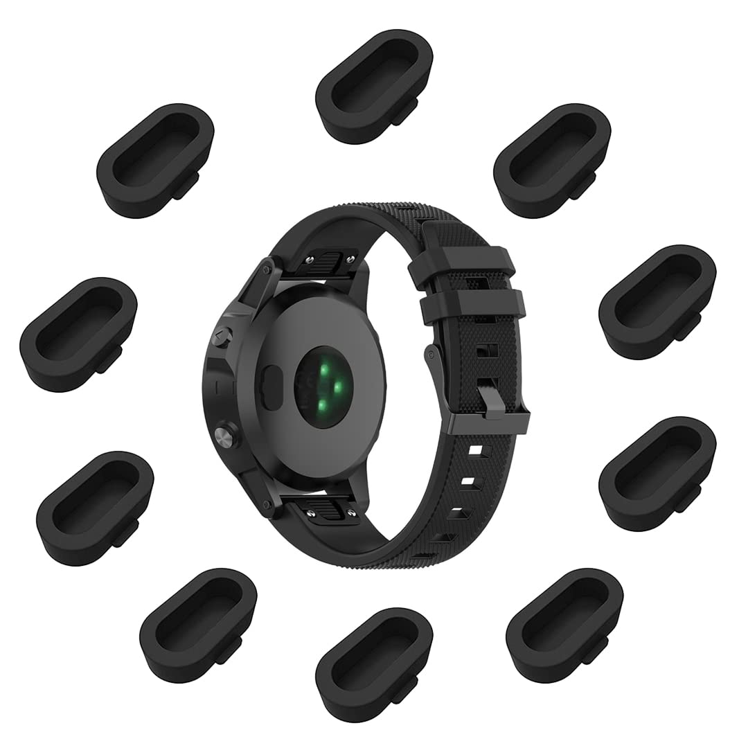 20 Pcs Charger Port Protector For Fenix 7/7S/7X 5/5S/5X Plus/6S 6 6X, Silicone Dust Plug Anti Dust Plugs Compatible For Garmin V
