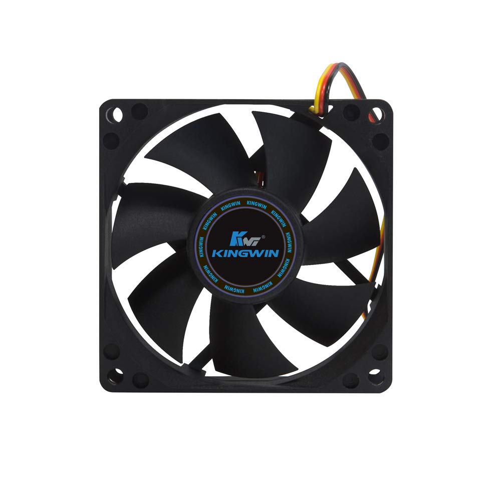 Kingwin 80Mm Silent Fan For Computer Cases, Mining Rig, Cpu Coolers, Computer Cooling Fan, Long Life Bearing, And Provide Excell