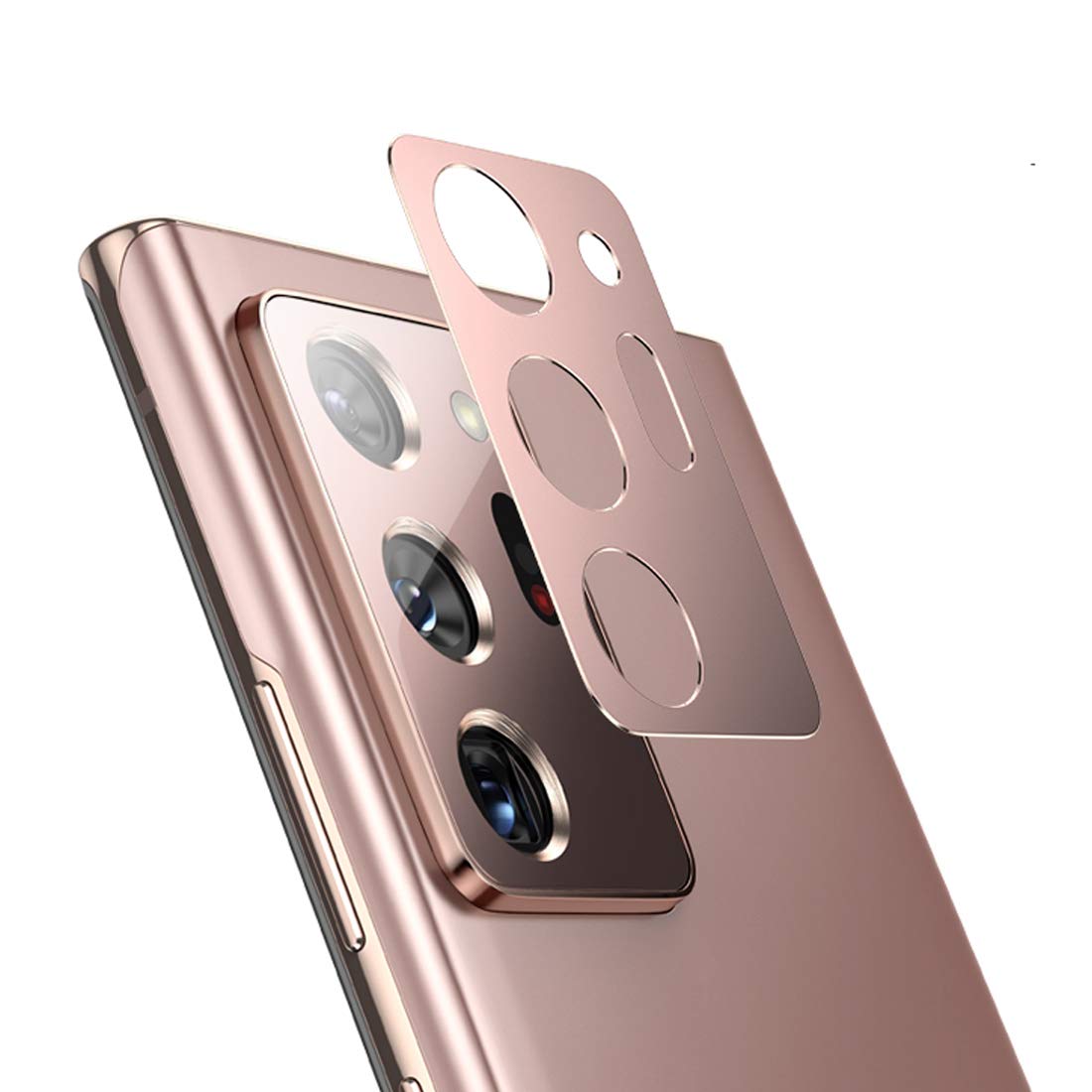 Zutoben Metal Camera Lens Protector For Samsung Note 20 Ultra, Galaxy Note 20 Ultra Camera Protector, Note20 Ultra 5G Camera Scr