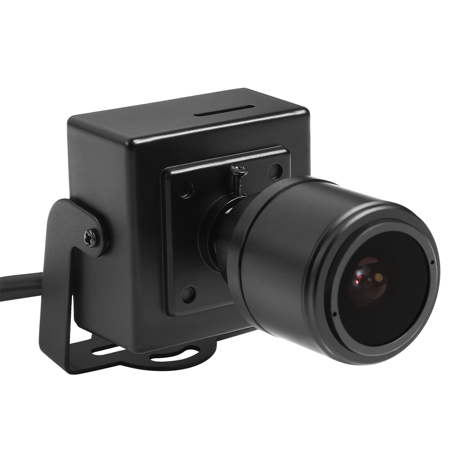 Revodata 5Mp Poe Ip Mini Security Camera, 2.8 12Mm Manual Zoom Lens Small Indoor Surveillance Camera, Motion Detection, Work Wit