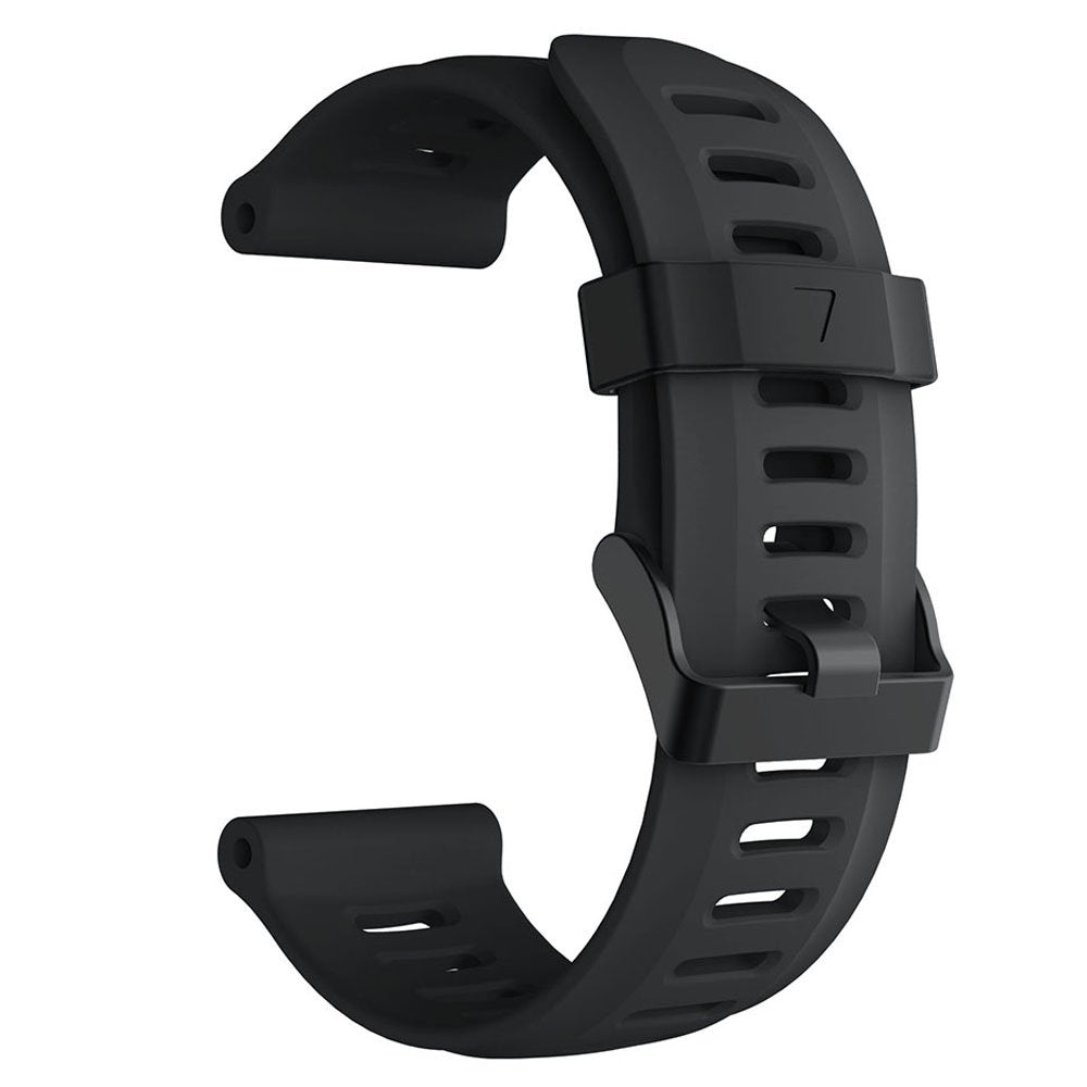 Qghxo Band For Garmin Fenix 3, Soft Silicone Replacement Watch Band Strap For Garmin Fenix 3 / Fenix 3 Hr Smart Watch (No Tracke