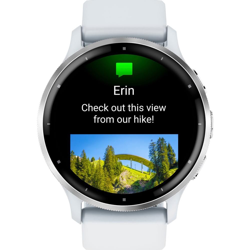 Garmin 010 02784 00 Venu 3 Health Fitness Gps Smartwatch Silver Steel Bezel & Whitestone Case (45Mm) | Official Usa Partner Mode