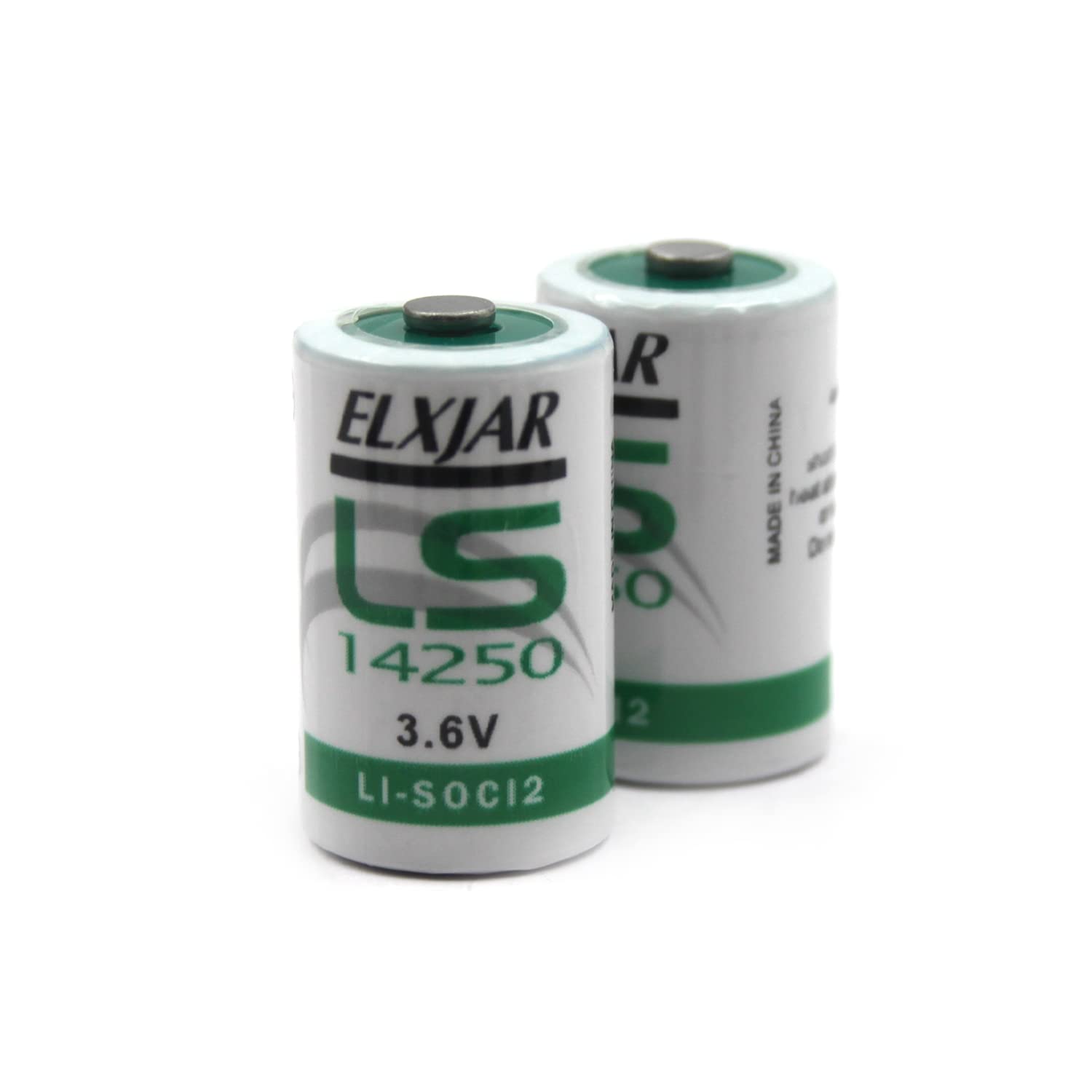 Coonyard (2-Pack) 3.6V 1/2Aa Ls14250 Lithium For Saft Water Meter Electricity Meter Gas