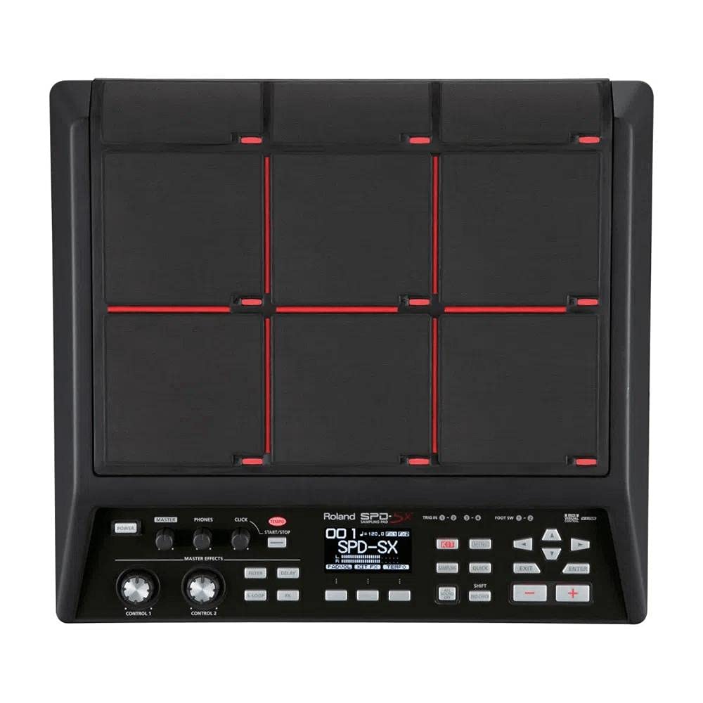 Roland Spd Sx Percussion Sampling Pad With 4Gb Internal Memory, Black Medium