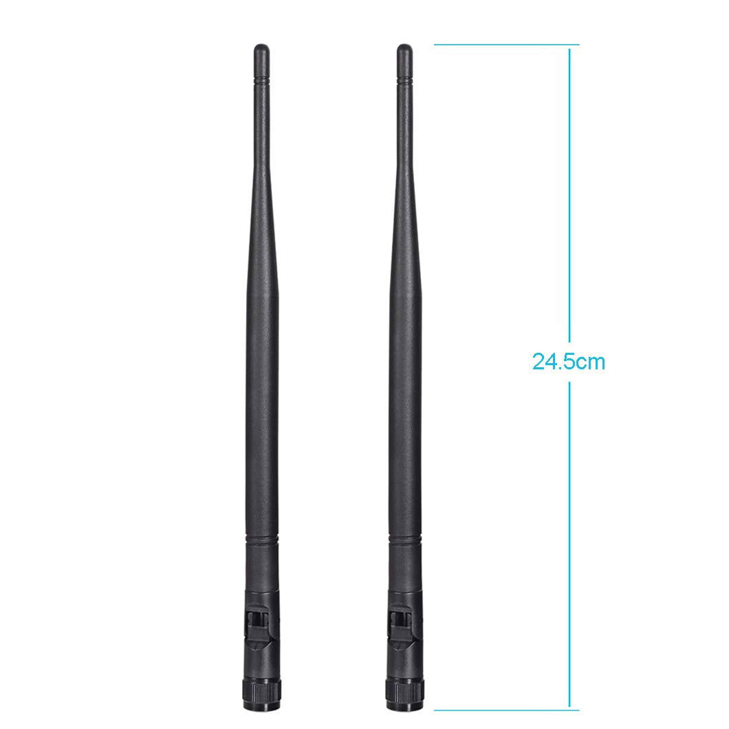 Bingfu 4G Lte Cellular Trail Camera Antenna 5Dbi Rp Sma Male Antenna (2 Pack) Compatible With 4G Lte Cellular Trail Camera Game