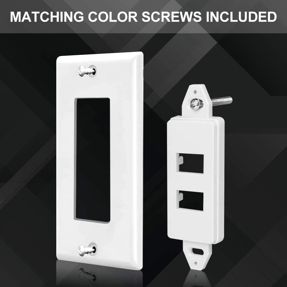 Zexmte Hdmi And Usb 3.0 Wall Plate Hdmi Wall Charger Outlet Mount Socket Face Plate Panel Cover, Usb & Hdmi Port For High Speed