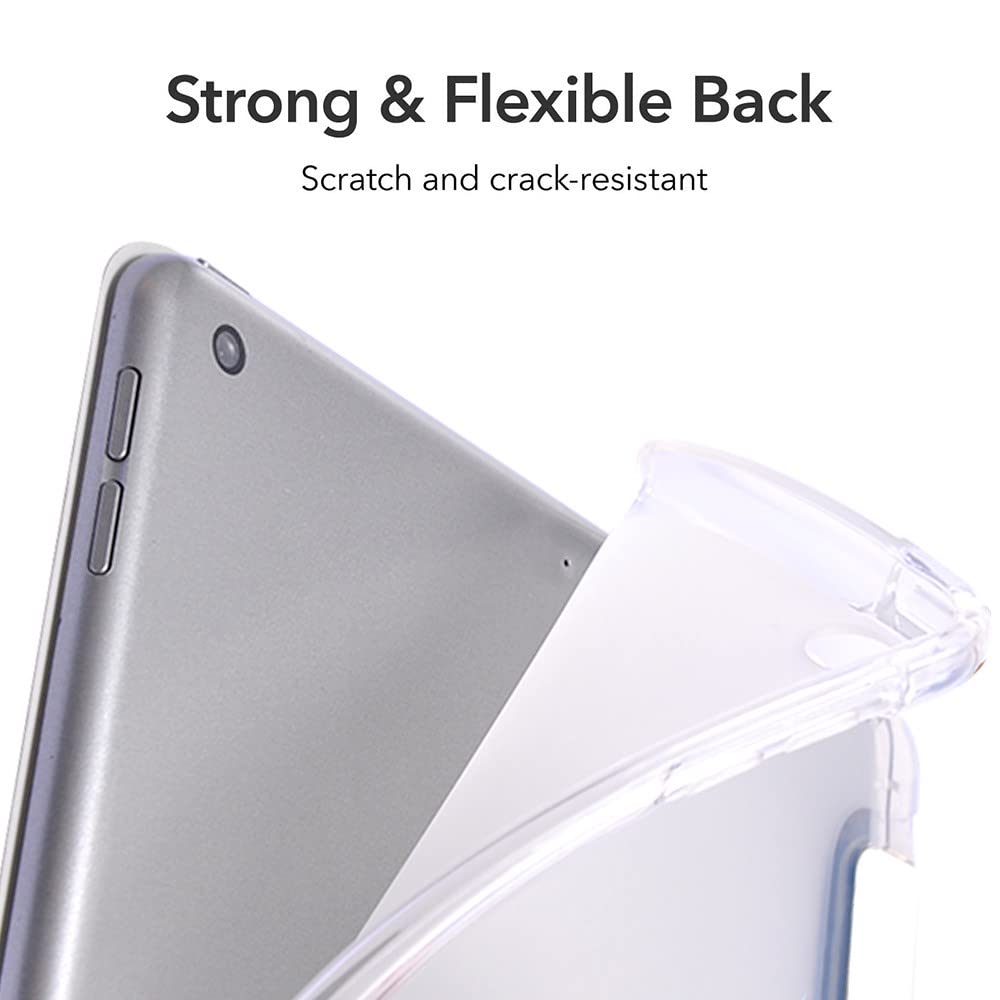 Idocolors Abstract Lattice Pad Case For Ipad 5Th/6Th Generation Art Grid Girly Anti Scratch Lightweight With Pencil Holder Trifo