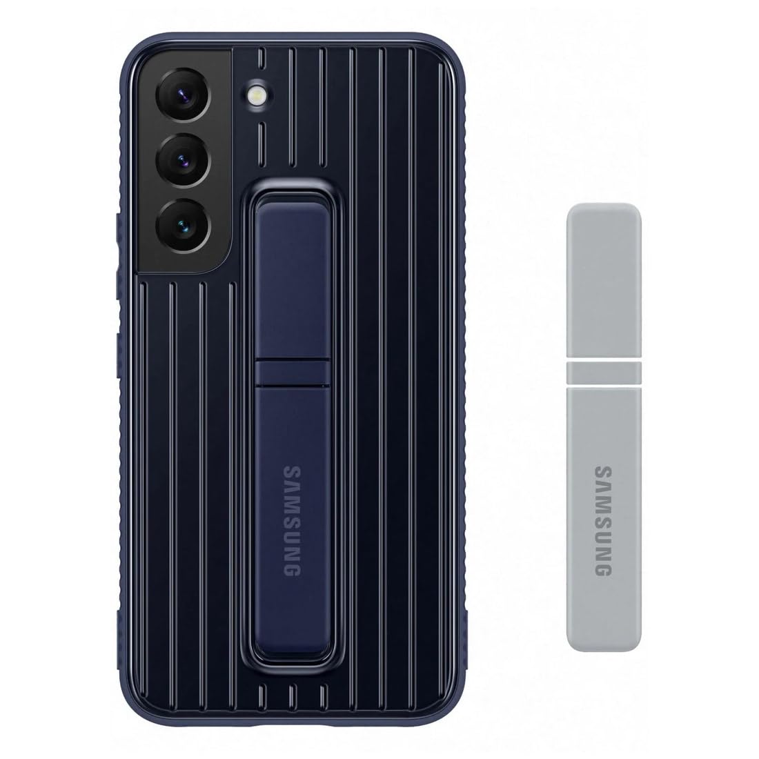 Samsung Official S22+ Protective Standing Cover Navy/Gray