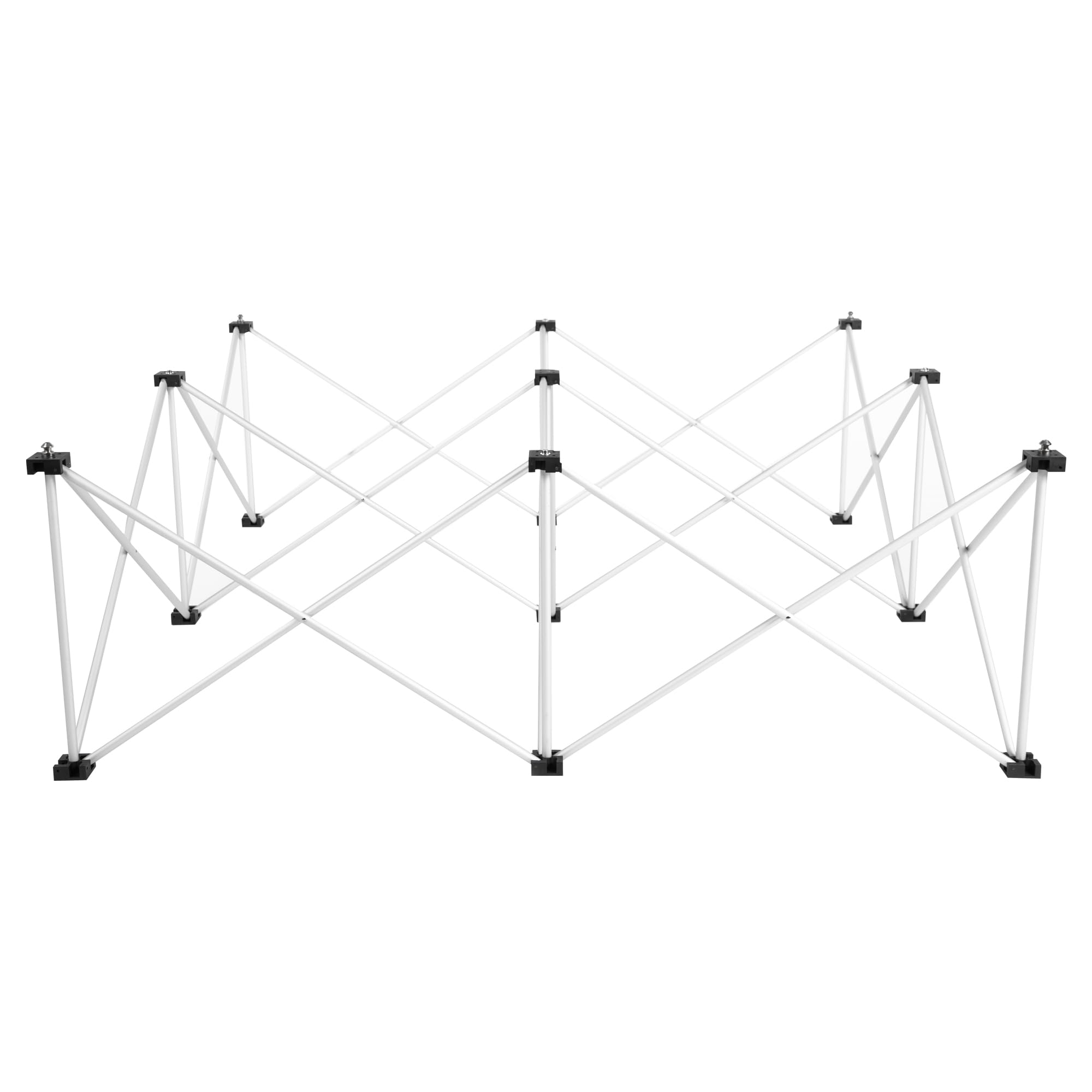 Tetra-Teknica Psr-16 4X4 Folding Portable Stage Platform Modular Unit With 16    High 9-Strut Centipede Riser