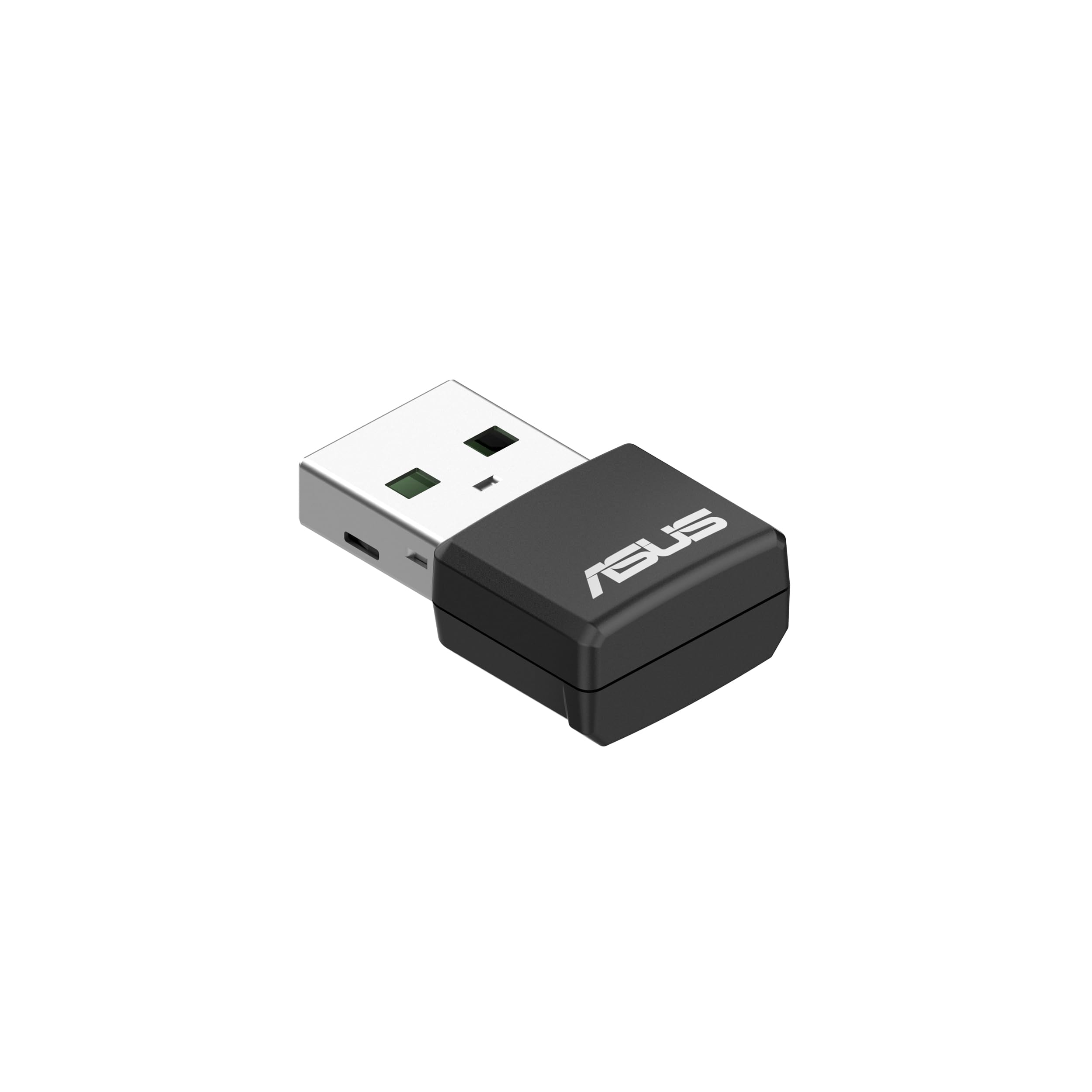 Asus UsbAx57 Nano Ieee 802.11 A/B/G/N/Ac/Ax Dual Band WiFi Adapter For Desktop Computer, Notebook