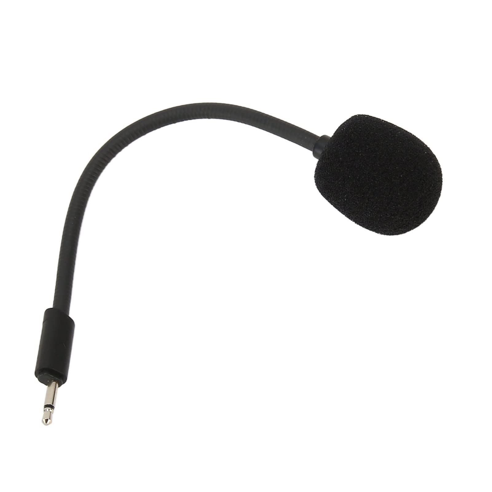 Diyeeni Detachable Microphone Mic Fits for 100 Gaming Headsets, Noise Cancelling Replacement Mic 2.5mm Jack, Bendable Microphone