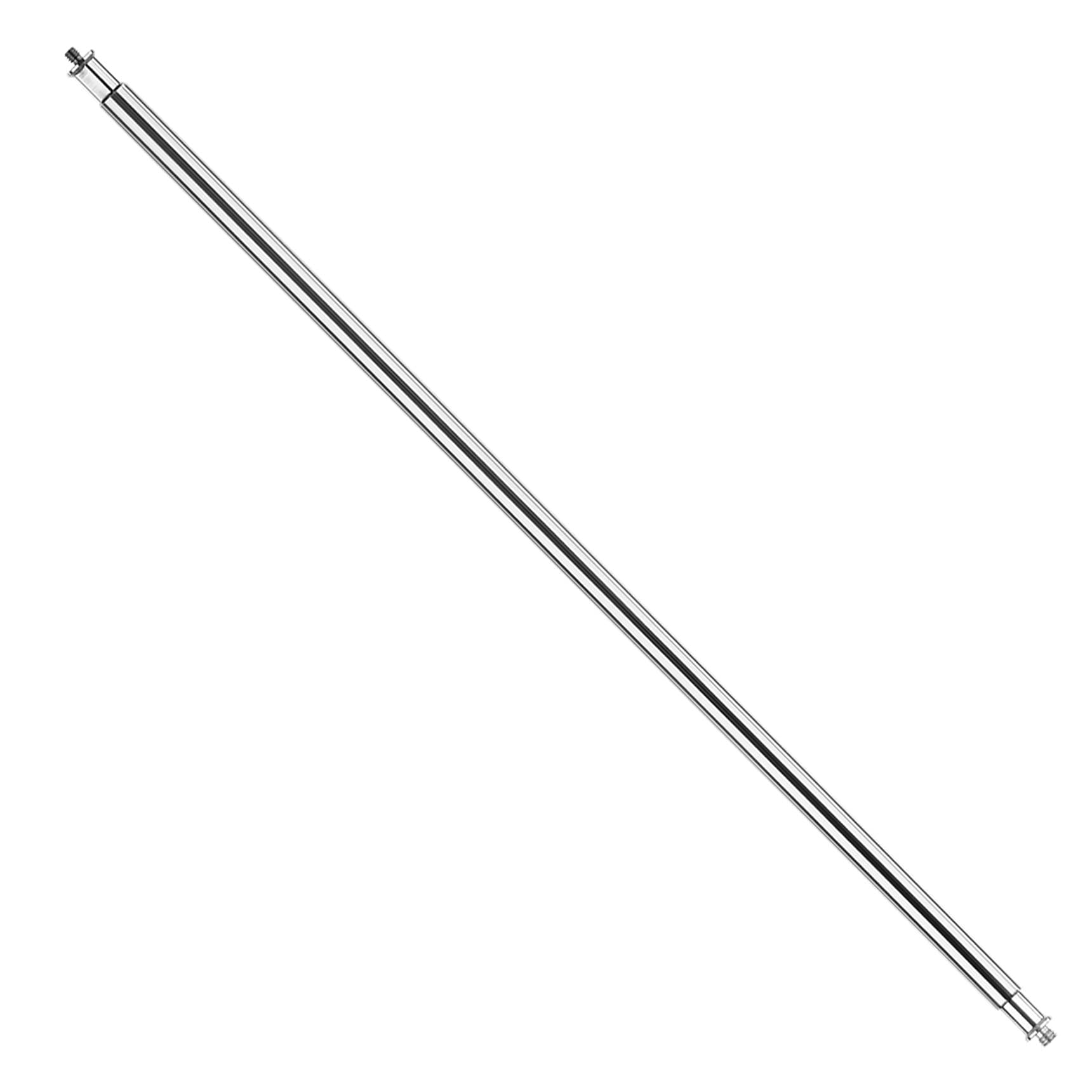 Selens 49 Inch Extension Grip Crossbar Arm With 1/4'' & 3/8'' Screw Thread For C Stand Reflector Flags And Other Studio Video Ph