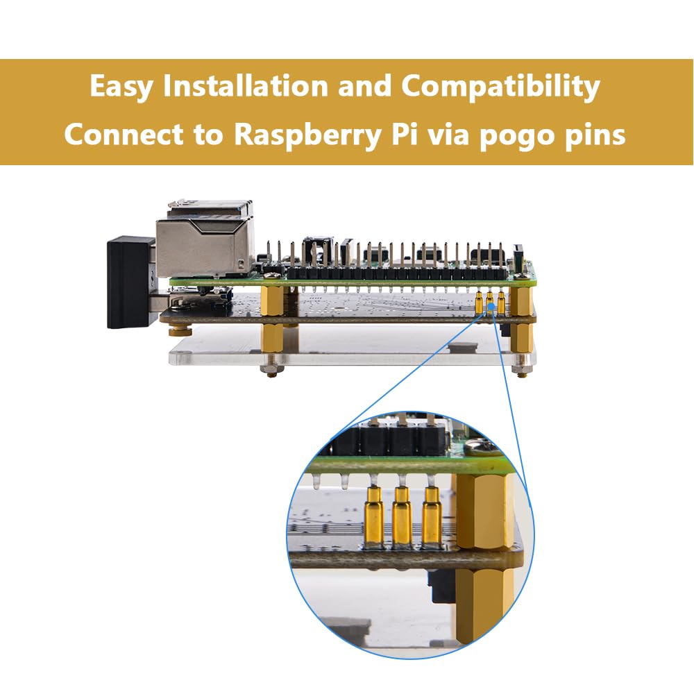 Geeekpi M.2 Nvme Ssd Storage Expansion Board For Raspberry Pi 4, Only Support M.2 Nvme Ssd (Pi Board Or M.2 Nvme Ssd Not Include