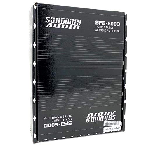 Sundown Audio Sfb 600D Class D Monoblock Amplifier